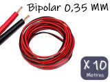 CABLE BIPOLAR 2 X 0,35MM X 10 METROS