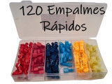 KIT CONECTORES EMPALME RÁPIDO CABLES (120 PIEZAS)