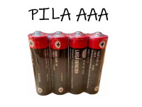 PILA AAA PACK POR 4 PILAS