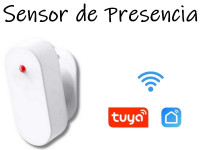 SENSOR DE PRESENCIA Y LUMINOSIDAD WIFI SMARTLIFE / TUYA